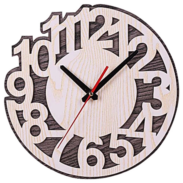 11'' Wooden Wall Clock - Image 2