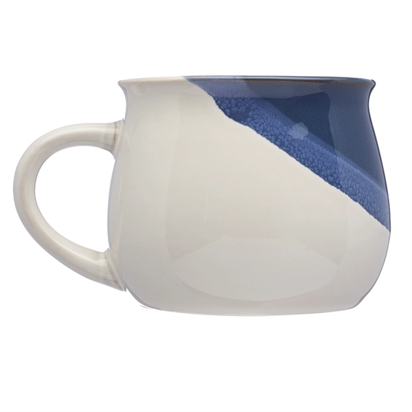 12 oz Nova Drip Glaze Ceramic Mug - Image 3