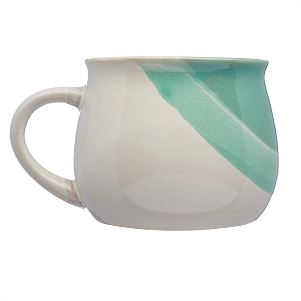 12 oz Nova Drip Glaze Ceramic Mug - Image 6