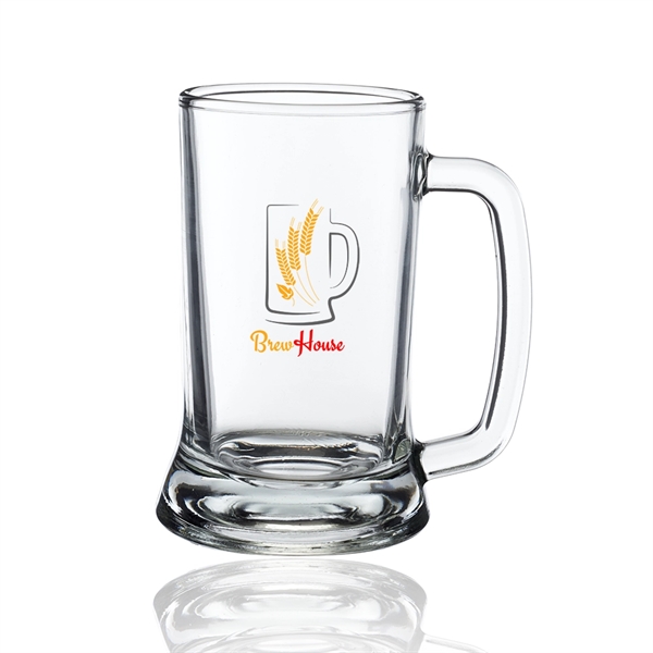 16.25 oz Bruselas Glass Beer Tankard - Image 8
