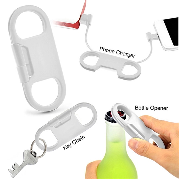 Phone Cable and Bottle Opener for Android Two Plugs  - Image 6