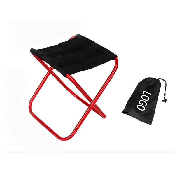 Portable Folding Camp Chair Or Stool - Image 1