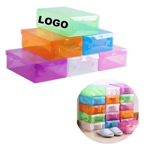 Clear Foldable Shoe Storage Box