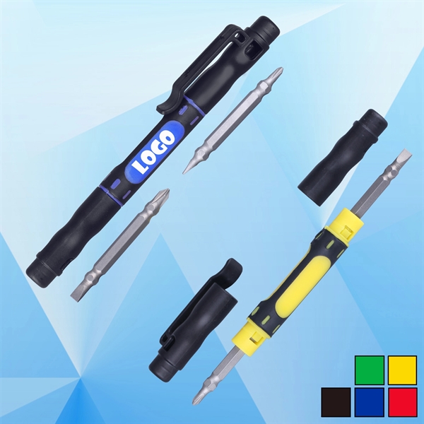 4 in 1 Double Head Pen Style Screwdriver - Image 1