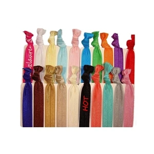 Custom Colorful Elastic Hair Band Wristband