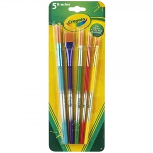 Crayola 5-Count Assorted Paintbrushes