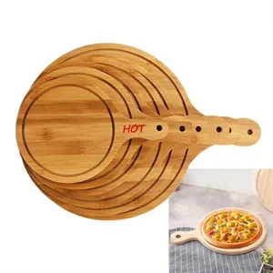 Wooden Pizza Board with Handle