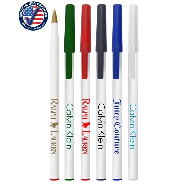 USA Classic Stick Pen w/ Cap - Image 1