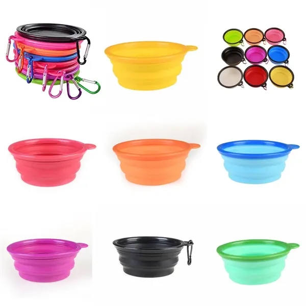 Collapsible Pet Silicone Bowl - Image 2