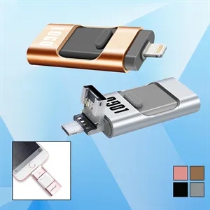 Download Image 3-in-1 Functional OTG USB Flash Drive