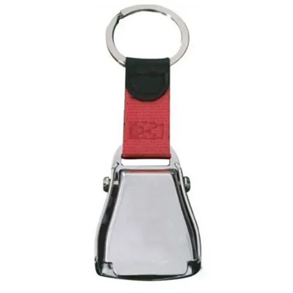 Airplane Seatbelt Buckle Keychain - Image 2