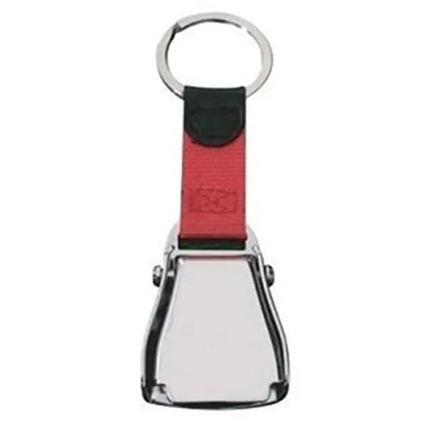 Seatbelt Buckle Shaped Keychain - Image 2