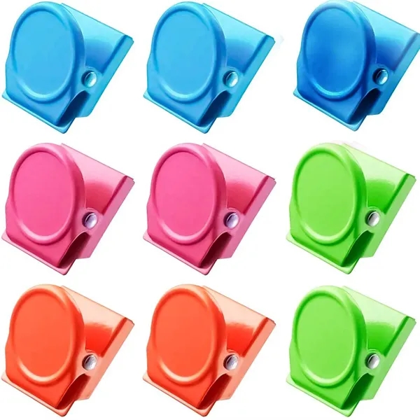 Magnetic Memo Note Magnets Metal Clip - Image 1