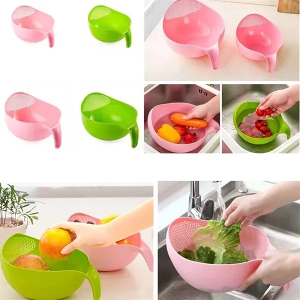 Cleaning Veggie Fruit Kitchen Tools with Handle - Image 2