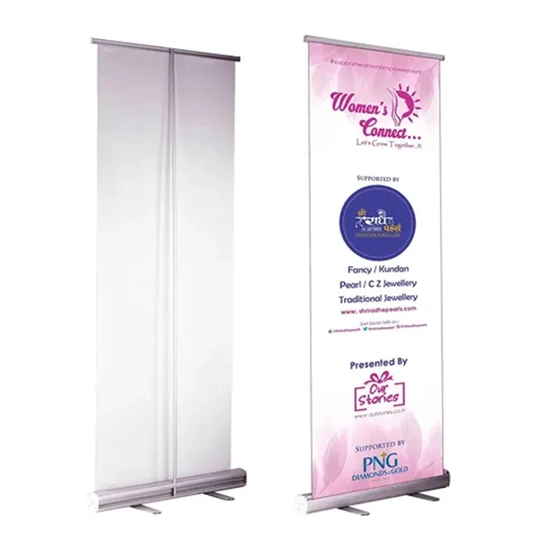 31" x 78"Steel Roll Up Banner  - Image 2