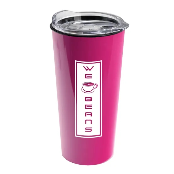 The Roadmaster - 18 oz. Travel Tumbler With Clear Slide Lid - Image 2
