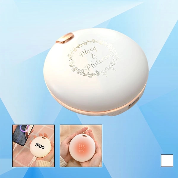 2 in 1 Cosmetic Mirror And Hand Warmer - Image 1