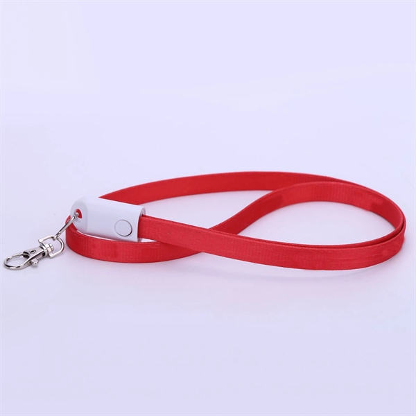 2 In One Neck Lanyard USB Phone Charging Charger - Image 11