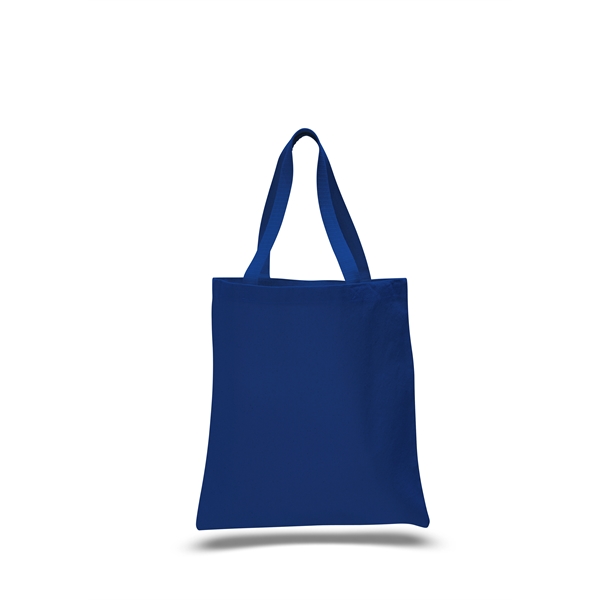 Heavyweight Canvas Tote Bag 12 oz. w/ web handles - Image 3