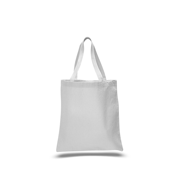 Heavyweight Canvas Tote Bag 12 oz. w/ web handles - Image 4