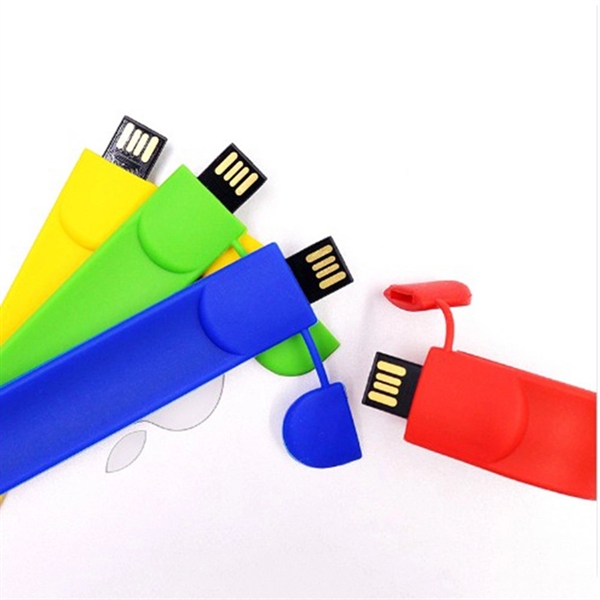 8GB Silicone Bracelet USB Flash Drive - Image 2