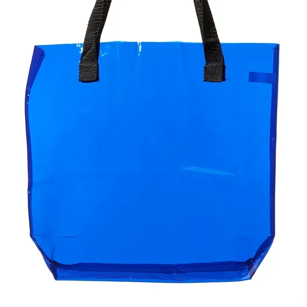 Savanna Clear Plastic Tote Bags - Image 6