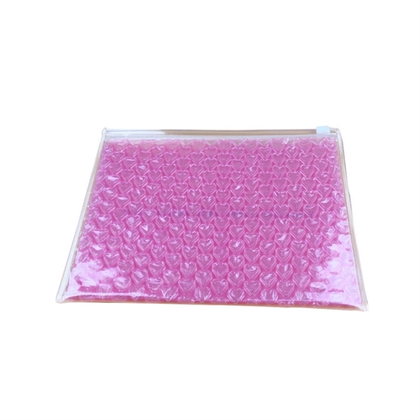 Custom Cosmetic Make UP PVC Zipper Bubble Bag - Image 3