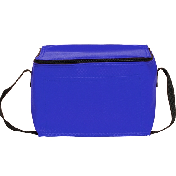 Insulated Zipper Lunch Bag w/ Reinforced Strap Lunch Cooler - Image 3