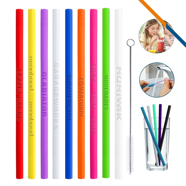 Jolly Silicone Straws - Image 1
