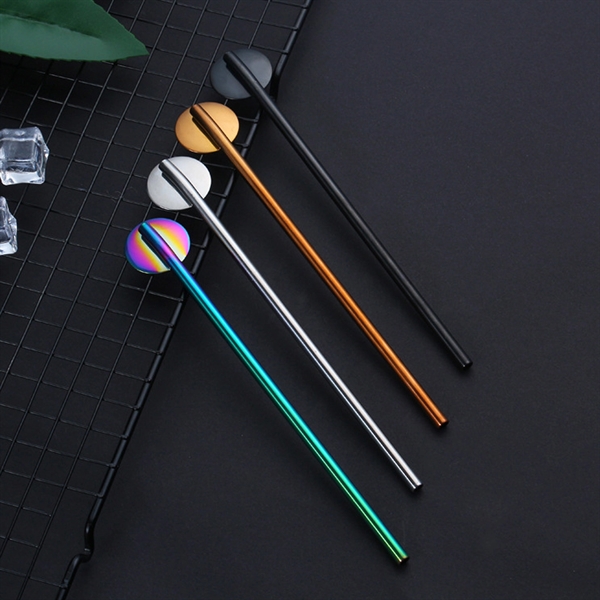 8 In Stainless Steel Colorful Stirrers - Image 5