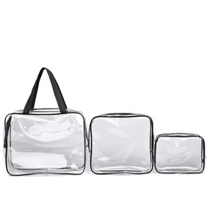 3in1 Clear Cosmetic Bag