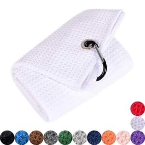 Golf Towel With Ring and Hole
