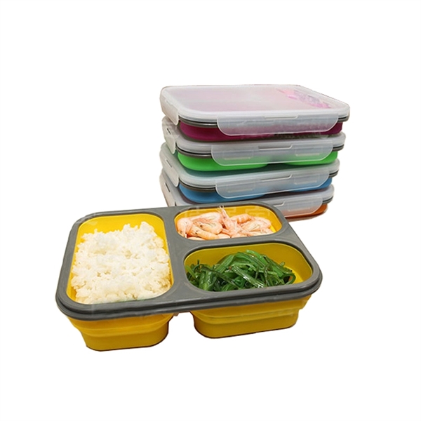 Silicone Collapsible Lunch Boxes