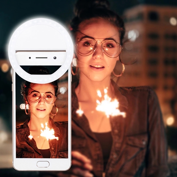 LED Portable USB Charge Selfie Ring Light - Image 2