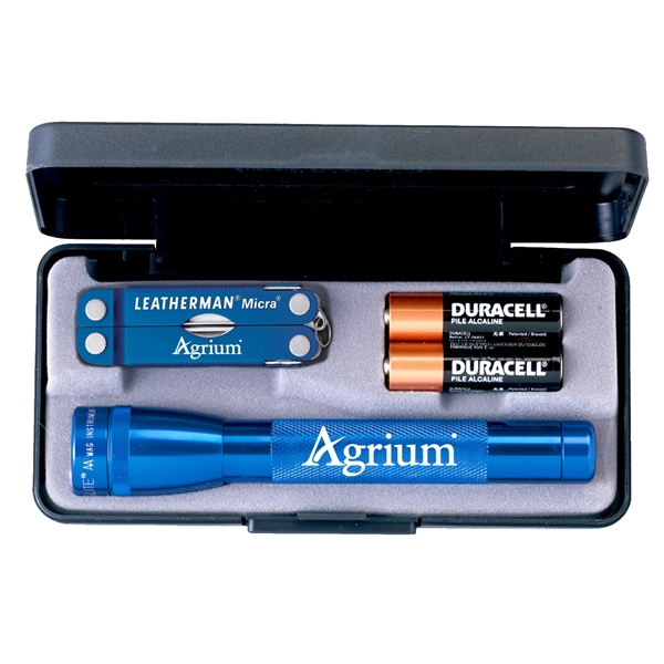 AA Mini Maglite® with Leatherman Micra® Tool - Image 1