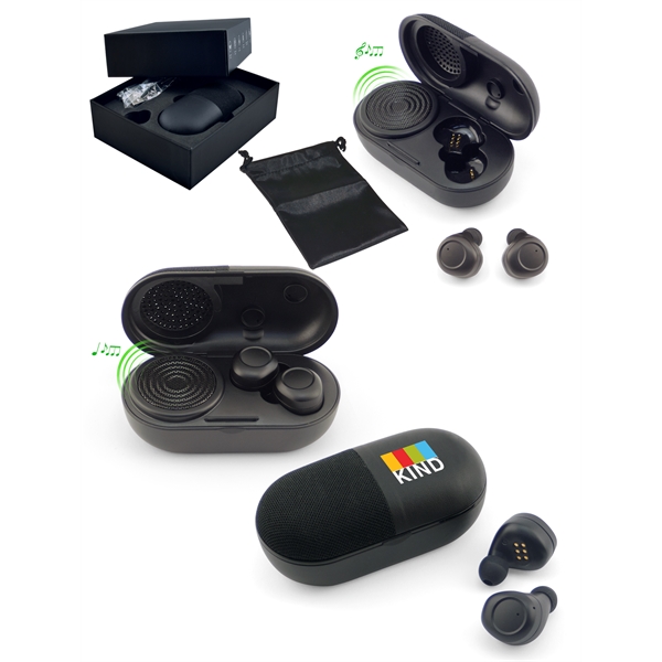 Premium TWS Bluetooth Earbuds and Speaker - Image 1