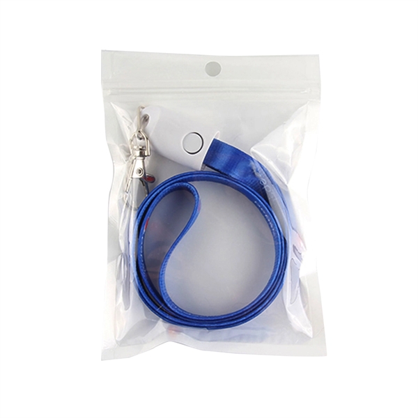 2-in-1 Polyester Wrist Lanyard Cable - Image 4
