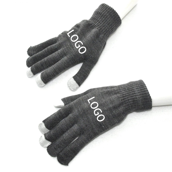 Custom Touchscreen Winter Gloves - Image 1