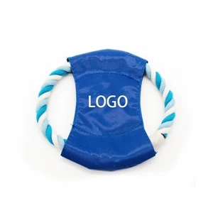 Dog Flying Disc Cotton Rope Chew Toys Rope for Dogs