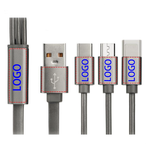 3 in 1 Multiple Charging Cord charger cable - Image 1