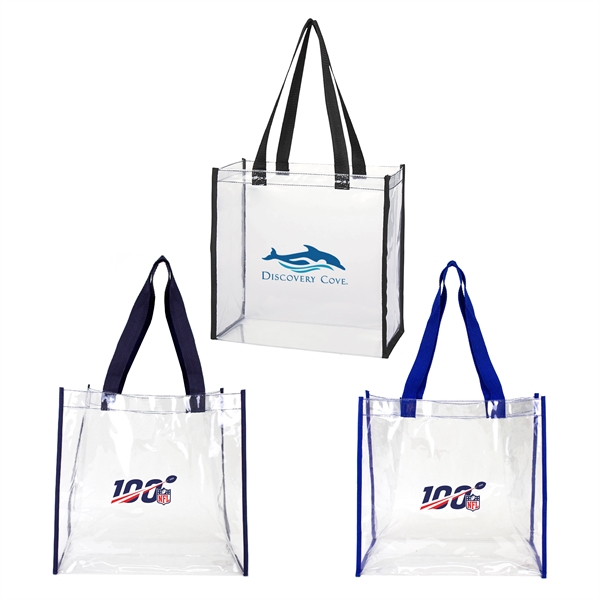 Clear Tote Bag - Image 1