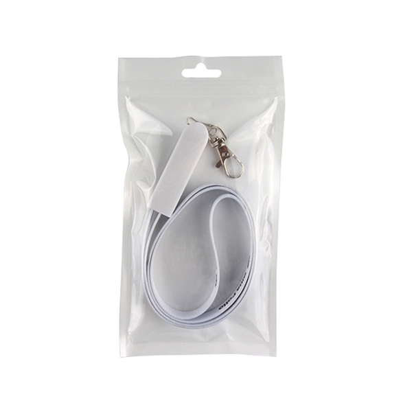 3-in-1 Polyester Wrist Lanyard Cable - Image 6