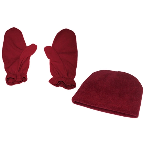 Canadian Made Deluxe Beanie & Mitts Set