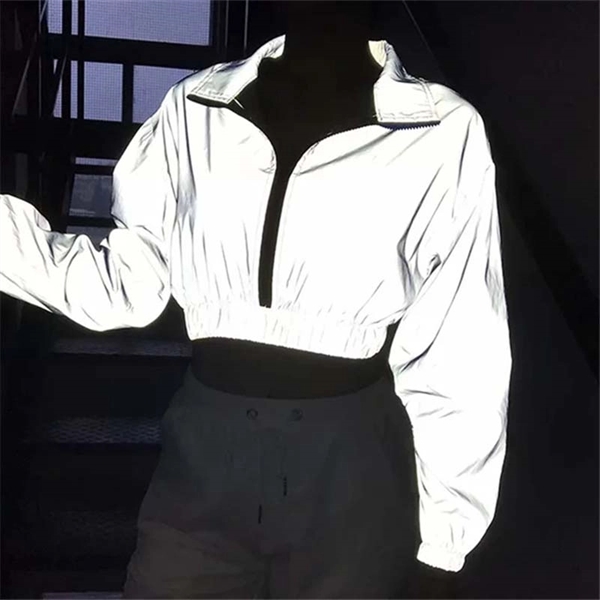 S-L polyester full reflective lady jacket - Image 3