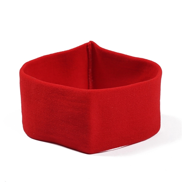 6.3" polyester elastic sport sweat headband - Image 3