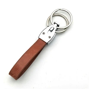 High-end Promotion Leather Keychain