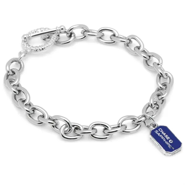 Custom Enamel Charm Bracelet - Image 1