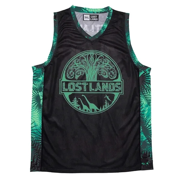 Sublimated Dry Fit Custom Youth Reversible Basketball Tops