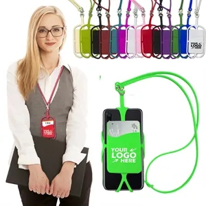 Silicone Cellphone Lanyard