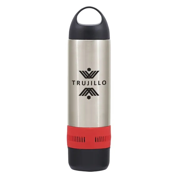 11 Oz. Stainless Steel Rumble Bottle With Speaker - Image 2
